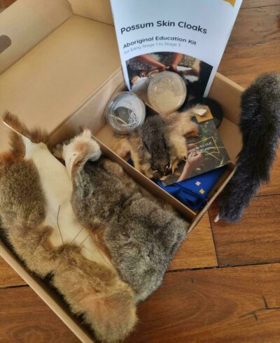 Aboriginal education kit - Possum skin cloaks for schools